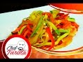 Como hacer una deliciosa ensalada de vegetales salteados