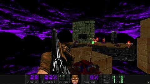 #Doom DBP20 | Map01 UVMax | Crypt