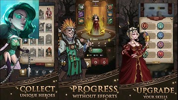 Dark Heroes - Fantasy AFK RPG Gameplay