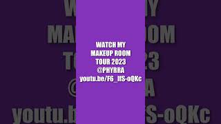 Makeup Room Tour 2023 #indiemakeup #beautycommunity #makeupaddict #ytshortsmakeup