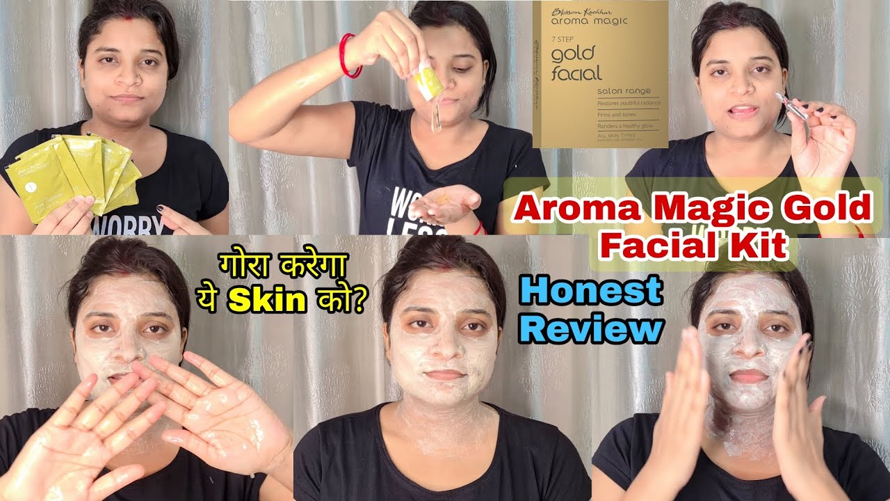 Aroma Magic Gold Facial Kit honest review Best Bridal facial kit