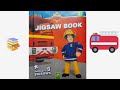 FIREMAN SAM picture - jigsaw book for children.