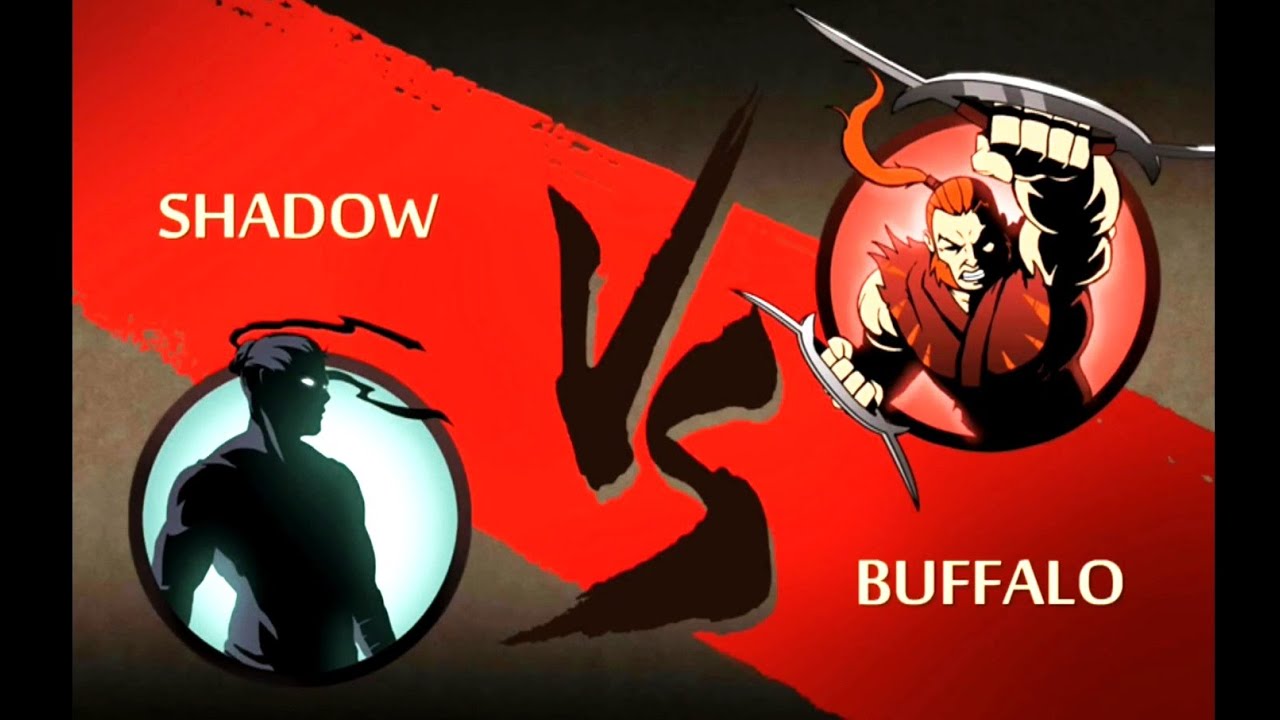 Shadow Fight 2 ACT 2 Hermit : Shadow VS Buffalo Super Fight