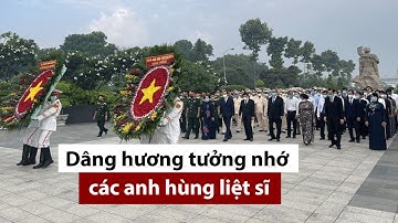 Lãnh đạo TP.HCM dâng hương tưởng nhớ các anh hùng liệt sĩ - PLO