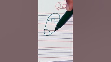 One line draw the entire shape // Is there any answer to this question ⁉️