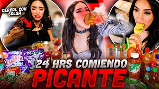 24 Horas Comiendo Picante 🌶️ 🥵 Kimberly Loaiza