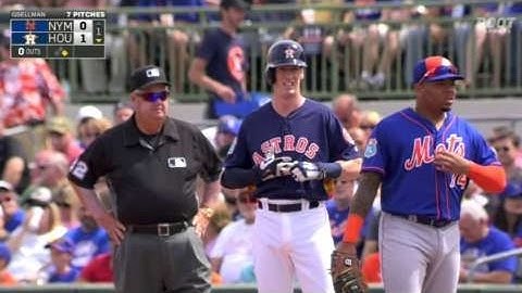 NYM@HOU: Moran plates Springer with a single