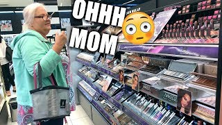 MY MOM BUYS MY MAKEUP FOR ME | OMG