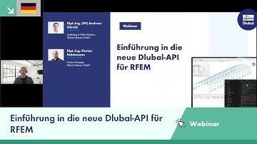 Webinar | Einführung in die neue Dlubal-API für RFEM