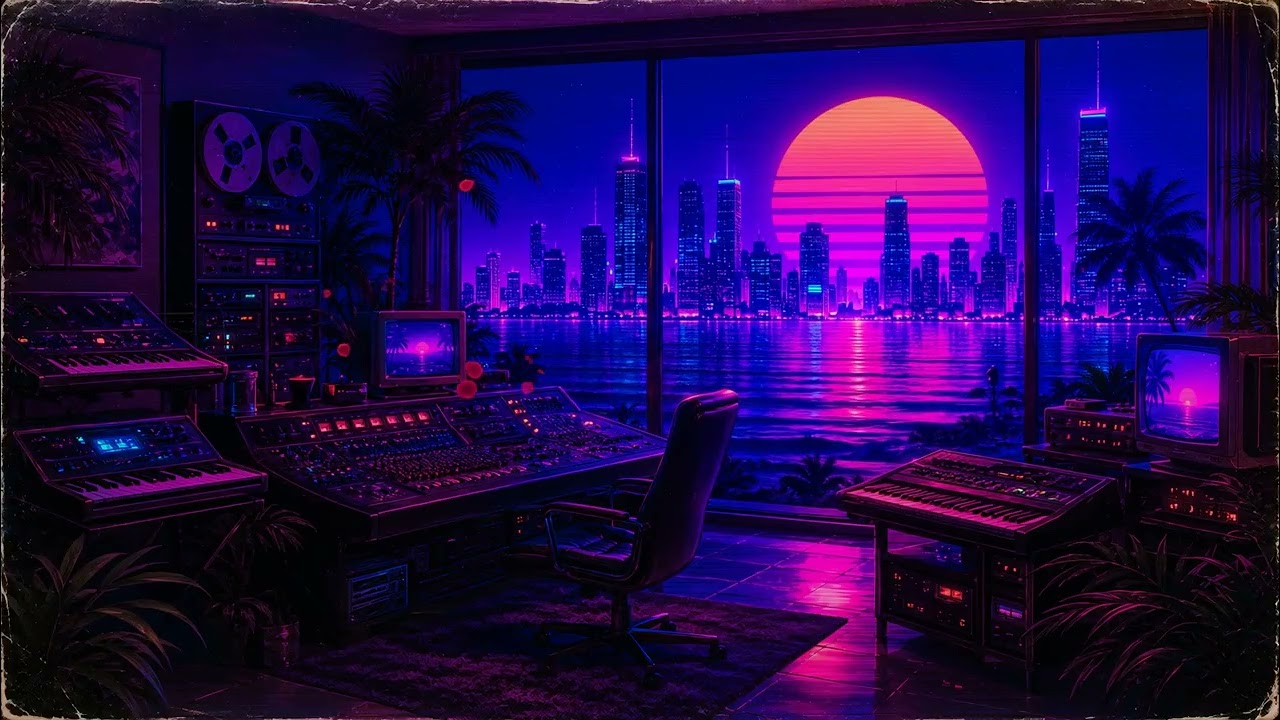 BACK TO 1987 [ VHS Synthwave - Dreamwave Mix ] | Creative