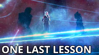 Anakins Final Lesson to Ahsoka Explained