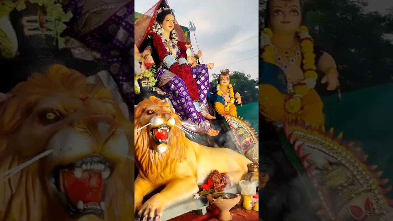 Lost in the dhol tasha. Durga Visarjan 2025