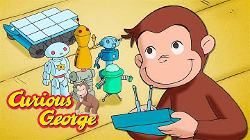 How Do You Build A Robot? 🐵 Curious George 🐵 Kids Cartoon 🐵 Kids Movies