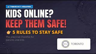 How to Keep Kids Safe Online (share with your kids!) | Cybersecurity Awareness Series 2026
