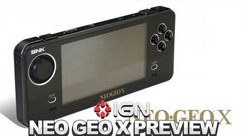 Neo Geo X Preview - IGN Previews