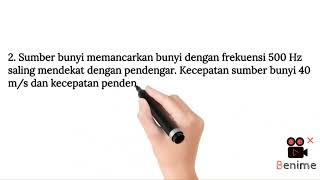 Contoh Soal Efek Doppler