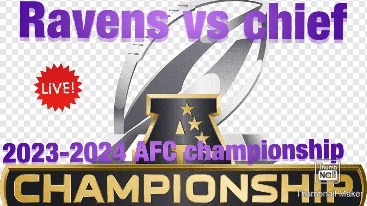 Kansas City Chiefs VS Baltimore Ravens 20232024 NFL AFC Championship