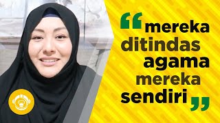 INGIN BUKTIKAN ISLAM MENINDAS PEREMPUAN MALAH JADI MUALAF