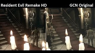 Resident Evil Remake/Remastered Screenshot Comparison HD