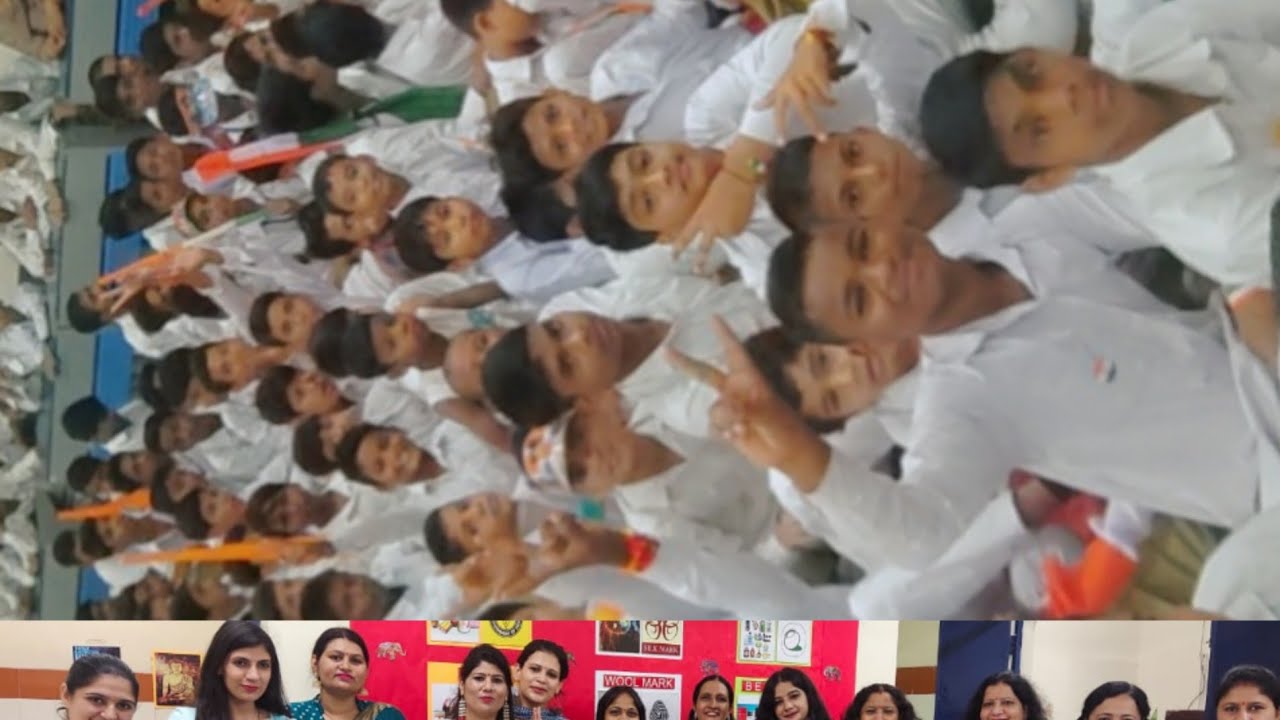 #विजयी विश्व तिरंगा प्यारा,झंडा ऊंचा रहे हमारा।🇮🇳🇮🇳🇮🇳🇮🇳🙏🙏 #SV B -4 narela...