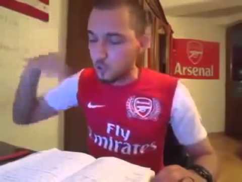 არსენალის ფანი რეპავს