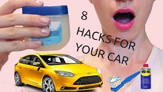 8 Simply Best Car Cleaning Hacks Everyone Should Know About 🚘DIY MOM LIFE HACKS