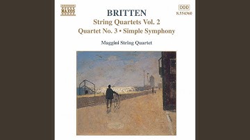 String Quartet No. 3, Op. 94: I. Duets: With Moderate Movement