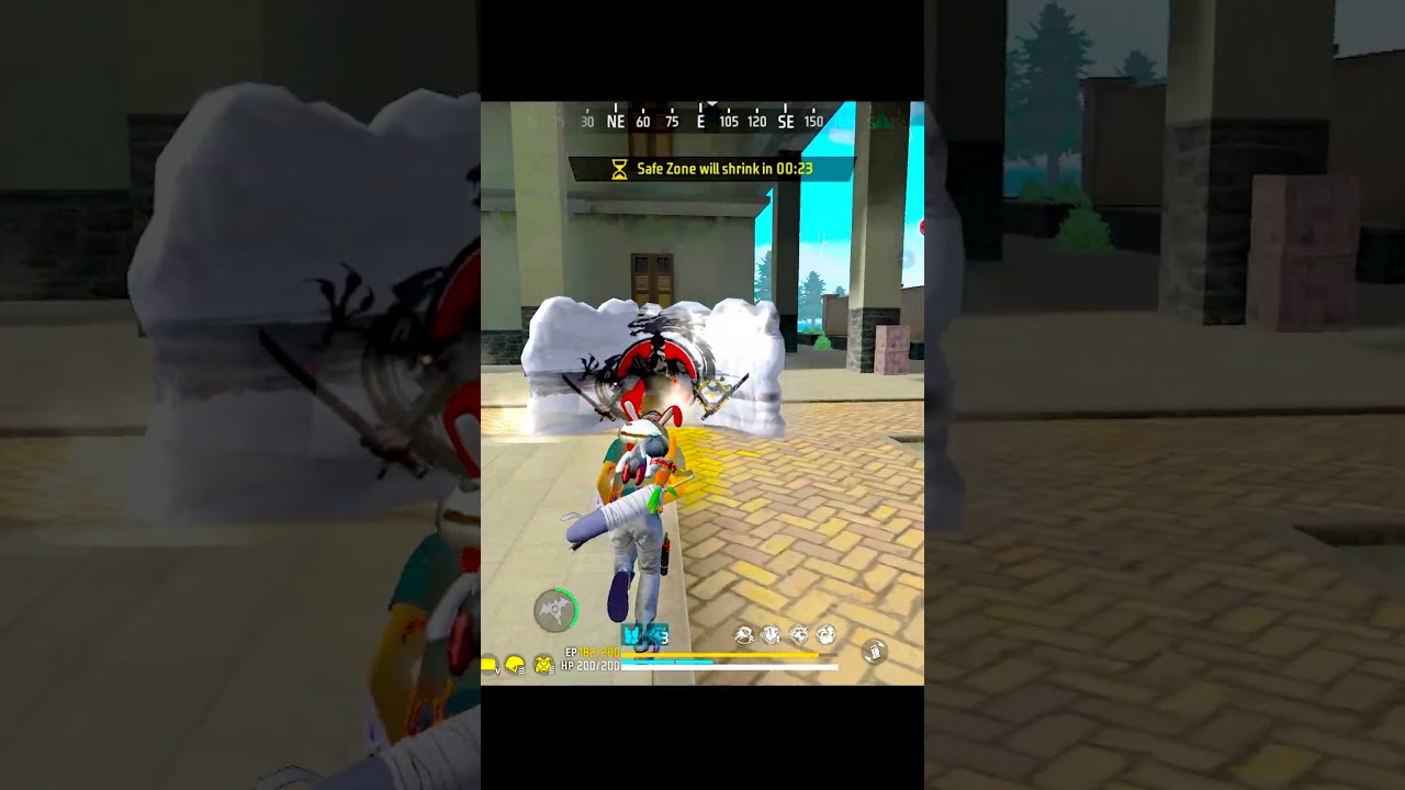 Scar Ka Bhayankar Gameplay 😍 Last Zone - Garena Free Fire 