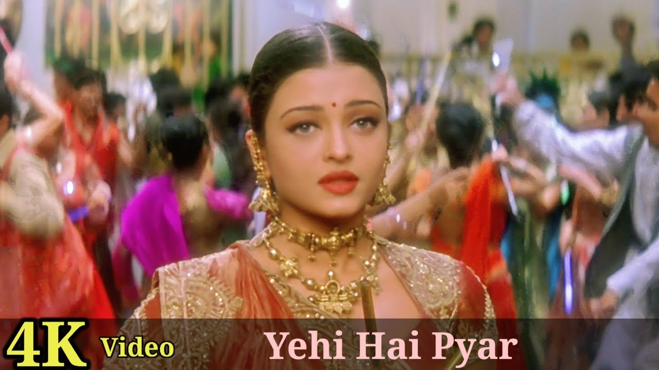 Yehi Hai Pyar 4K Video Song  Aa Ab Laut Chalen  Akshaye Khanna Moushumi Aishwarya Rai HD