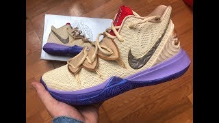 kyrie 5 ikhet on feet