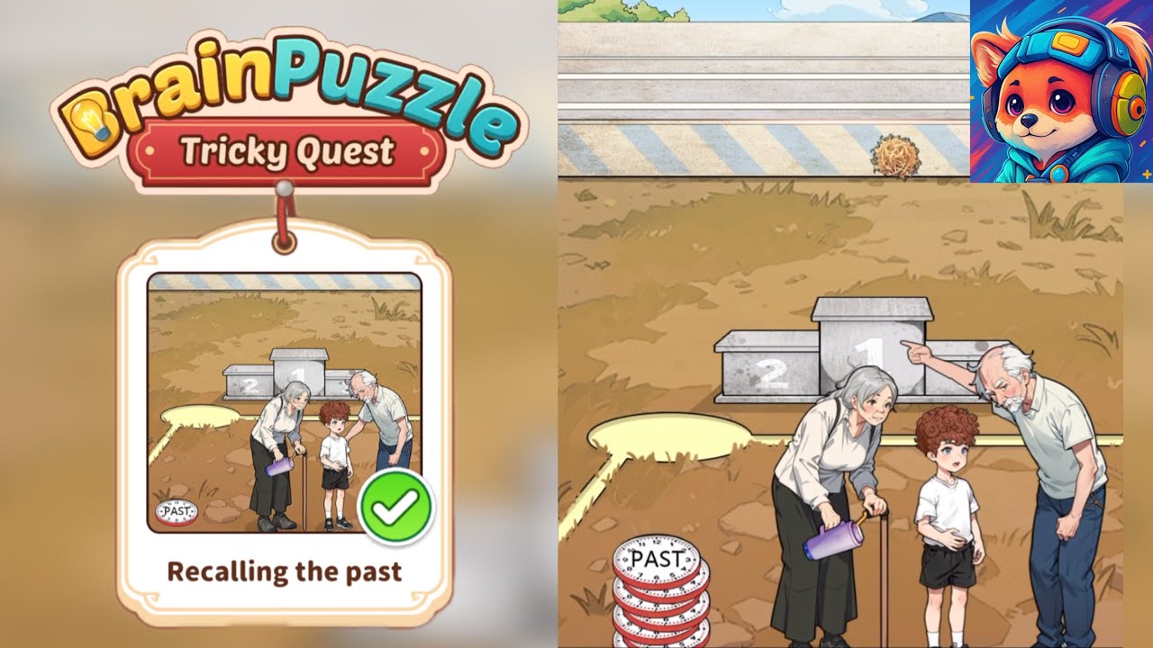 Brain Puzzle Tricky Quest Level 89 recalling the past | help grandparents recall the sense of their