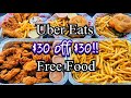 Uber Eats Free Food!! $30 off !! Free food promo code | 2020