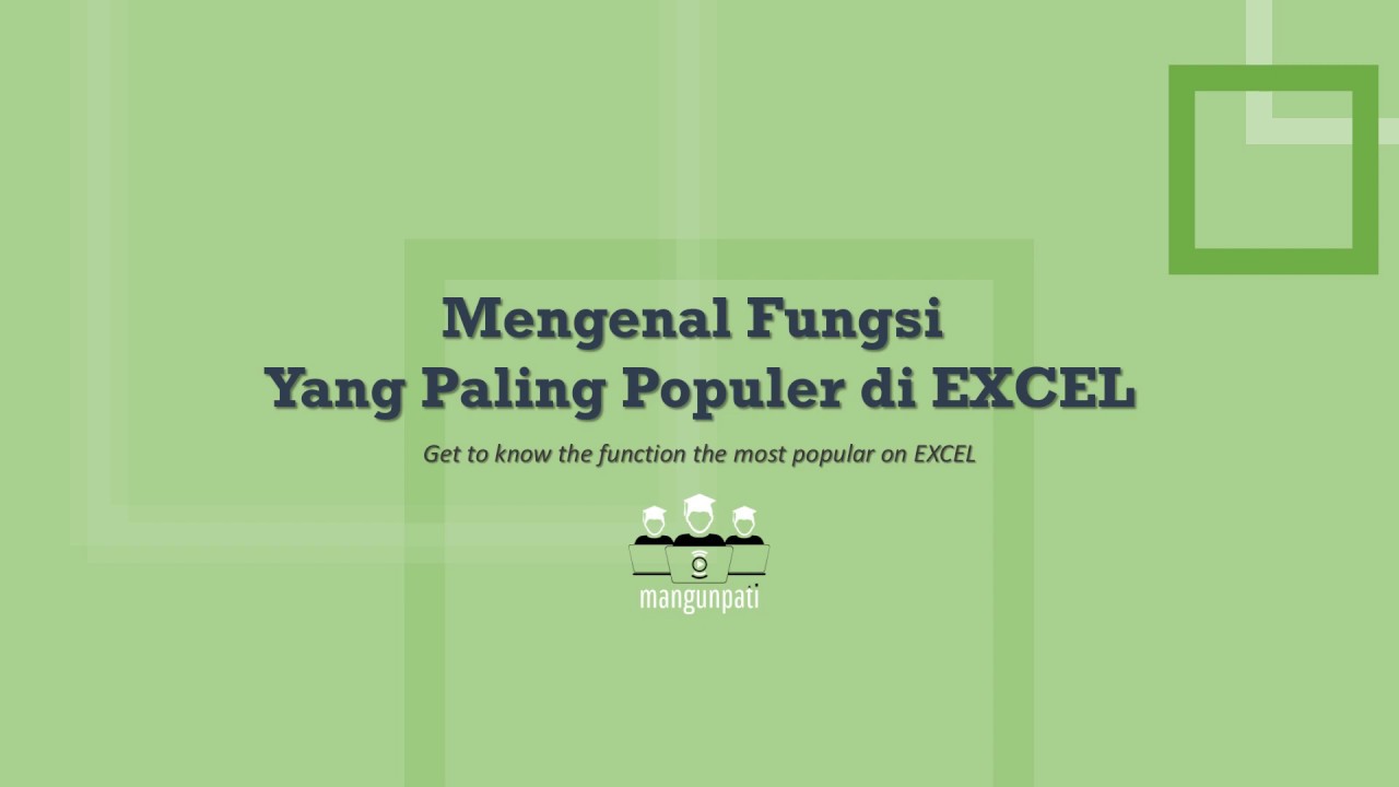Fungsi ABS (Absolute) dalam Excel YouTube
