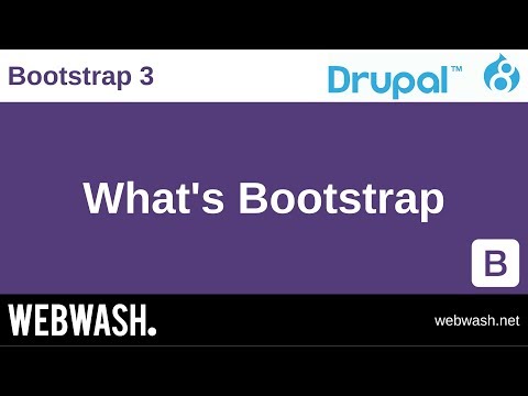 Using Bootstrap 3 in Drupal 8, 1.1: What's Bootstrap