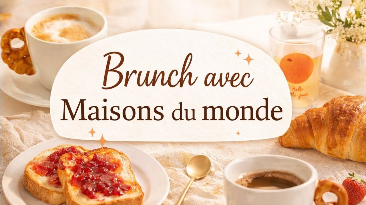 🥐Collection Brunch & nouveautés art de la table chez Maisons du monde 🥞