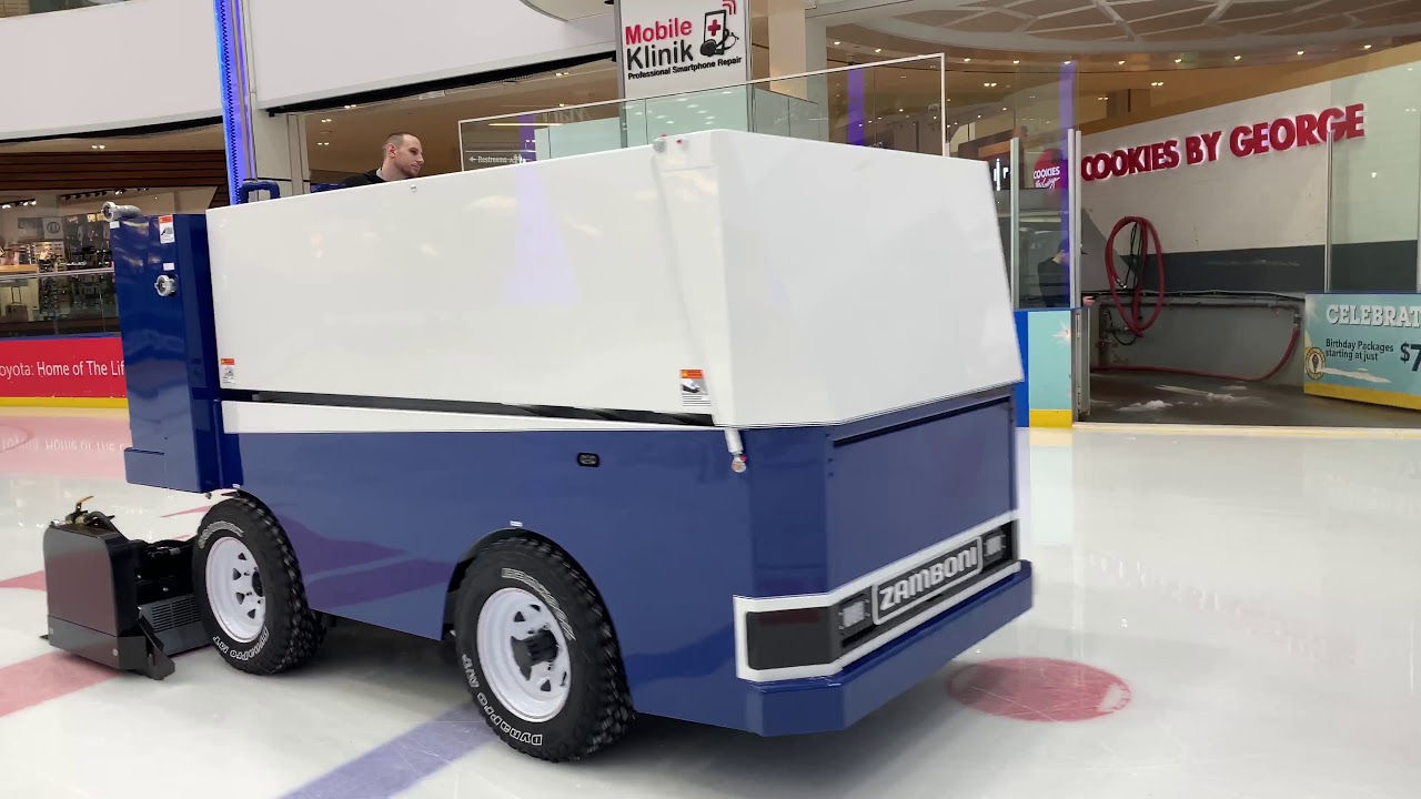 Level Ice, West Edmonton Mall - Model 450 Lithium Ion - YouTube