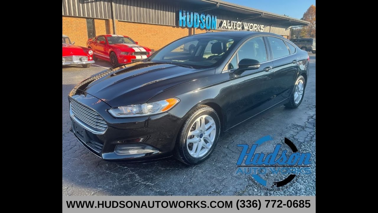 *Hudson Autoworks* 2016 Ford Fusion SE! Walkaround Review YouTube