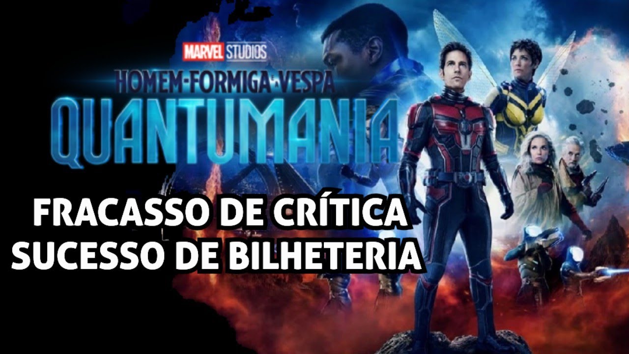 Homem-Formiga e a Vespa: Quantumania tem pior queda de bilheteria