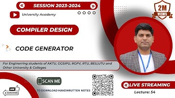 CD54: Code Generation in Compiler Design |Properties of Code Generation|Code Generation Design Issue