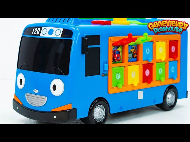 Play with Tayo the Little Bus and Pororo the Little Penguin Toys! class=