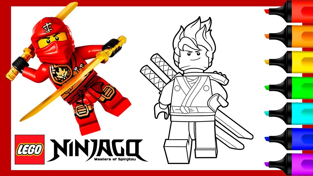 Lego Ninjago Coloring Pages
