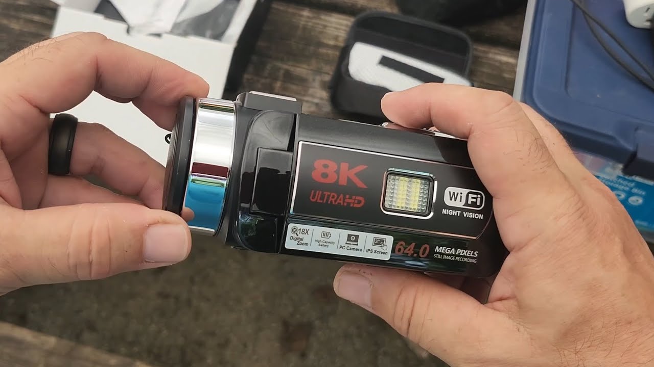 8K Video Camera 64MP Camcorder - YouTube