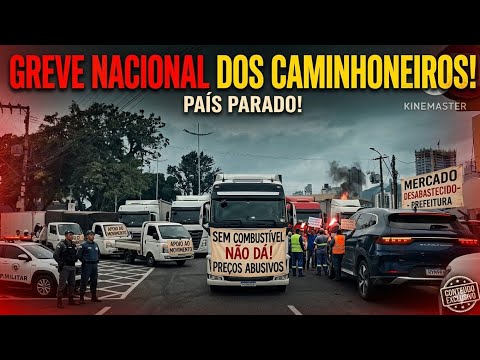 Cidade Navegantes parou por causa GREVE CAMINHOES
