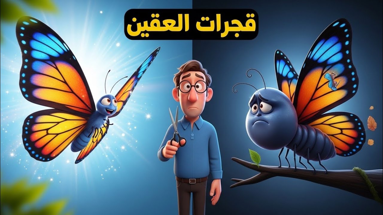لماذا لا يجب أن تساعد الفراشة؟ 🦋 | قصة مؤثرة عن أهمية الصعوبات 💪@TheSmurfsArabic 