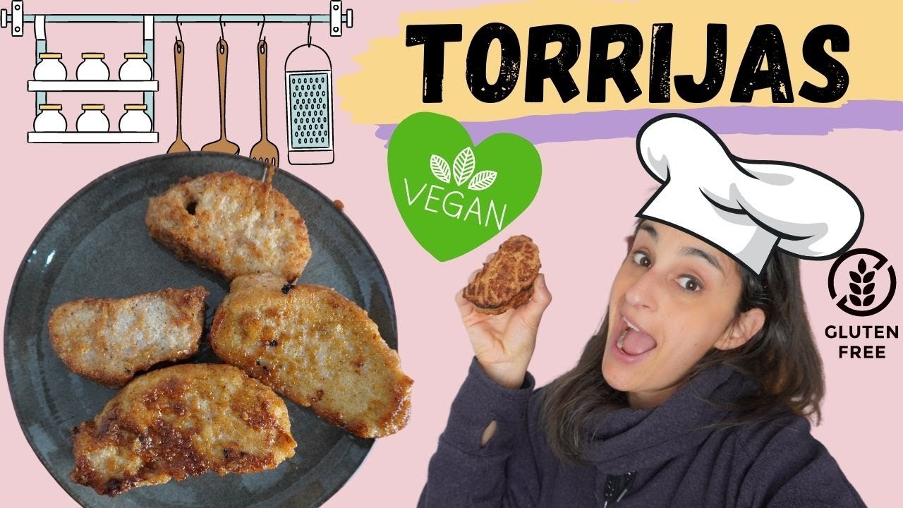 🔥 TORRIJAS Sin Huevo, Sin Leche, Sin Gluten ¡Veganas! para Semana Santa