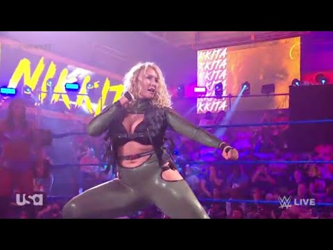 WWE NXT 2/22/2022 - Nikkita Lyons Full Entrance Theme Music (HQ) - YouTube