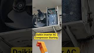 daikin inverter 1.5 ton AC PCB not starting compressor fan working #daikinac #viral #acparts #ac