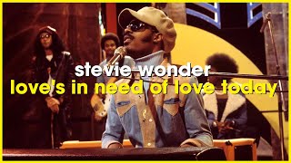 Stevie Wonder - Love's In Need Of Love Today | Josh Milan | Soulful House Mashup Remix