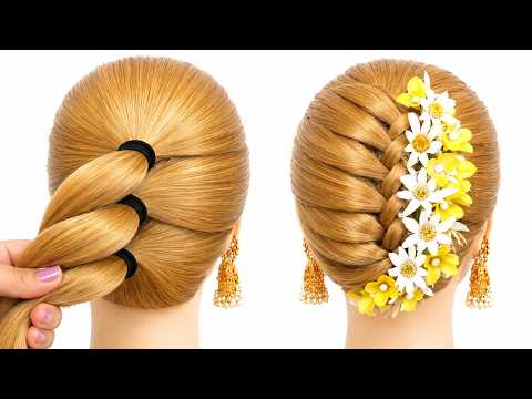 Trending & Different Hairstyle Tutorial | Hairstyle for Birthday Girls | Hairstyle for Outgoing