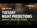 Tuesday Night Football Predictions: Week 5 - NFL Picks and ...